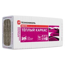 Утеплитель Технониколь ТЕПЛЫЙ КАРКАС 37PN 50 мм, 7.32 м2/0.366 м3 2929