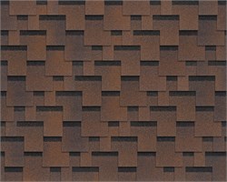 Гибкая черепица Технониколь SHINGLAS Фокстрот Кедр, 3 м2 2974