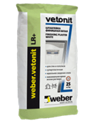 Ветонит ЛР + Шпаклевка Weber.Vetonit LR+ Ветонит ЛР + Шпаклевка Weber.Vetonit LR+