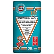 Клей для плитки Юнис бассейн\Unis,25кг Клей для плитки Юнис бассейн\Unis,25кг