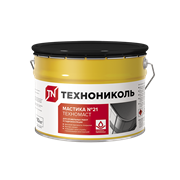 Мастика №21 Техномаст кровельная гидроизоляционная Технониколь, 10 кг 2960
